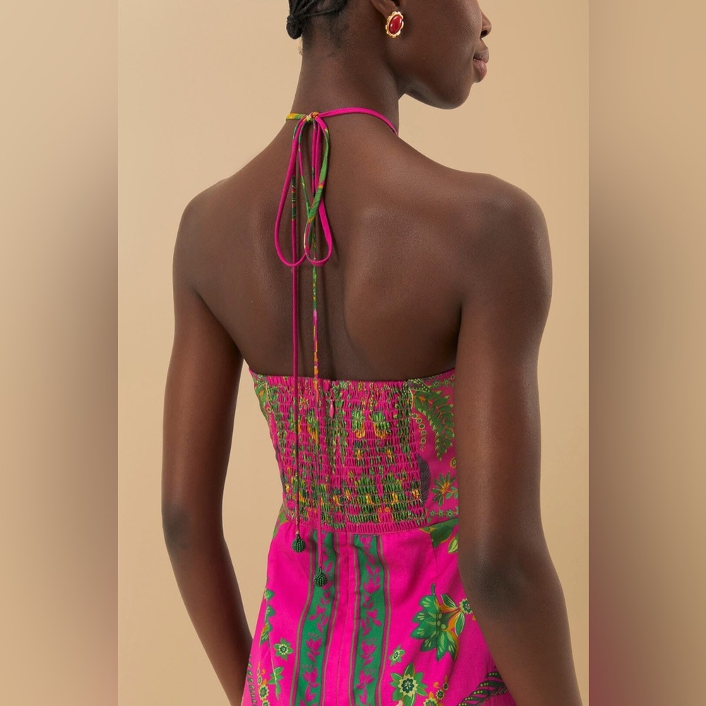 Farm Rio Ana Tapestry Midi Dress - Picture 6 of 16